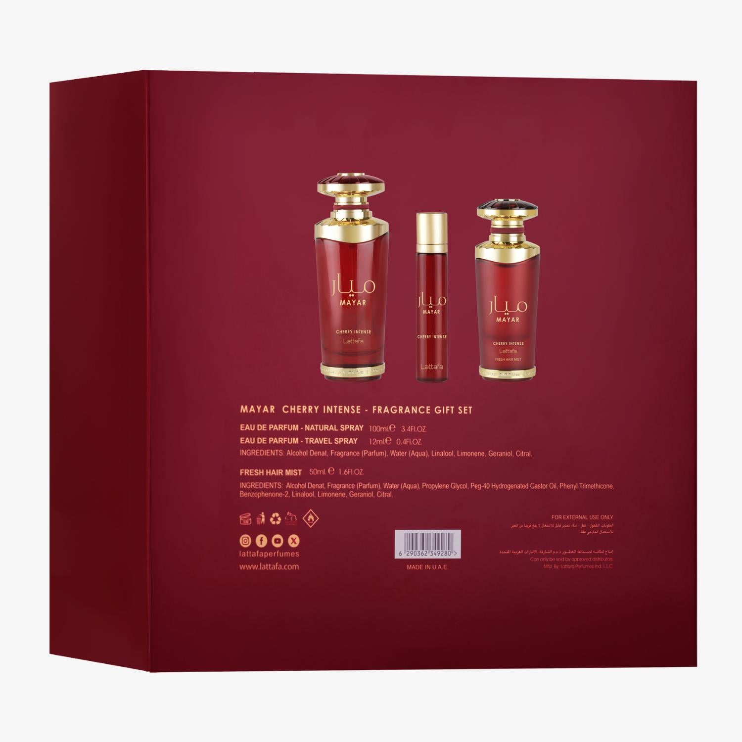 Mayar Cherry Intense 3pcs Gift Set - Image 3